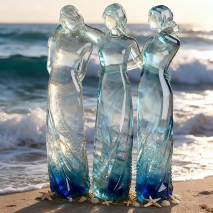 👩🏻‍🤝‍👩🏻Sisters by My Side, Celebrates Friendships Three Sisters Sculpture🎁Christmas, birthday gifts🌟Clearance Sale